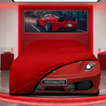 Ferrari F430 Custom Fit Indoor Car Cover Soft Stretch Black Gray Blue Red Dust Protection Garage Cover Laser Cut + Bag