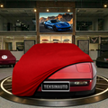 Corvette C4 Custom Fit Indoor Car Cover Soft Stretch Black Gray Blue Red Dust Protection Garage Cover Laser Cut + Bag