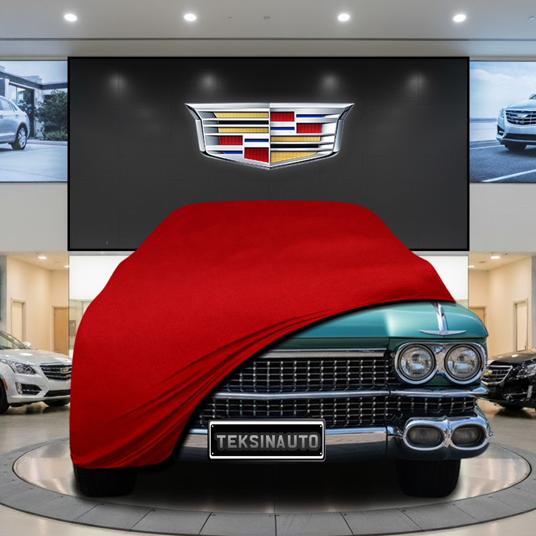 Cadillac Deville (1960-1999) Custom Fit Indoor Car Cover Soft Stretch Black Gray Blue Red Dust Protection Garage Cover Laser Cut + Bag