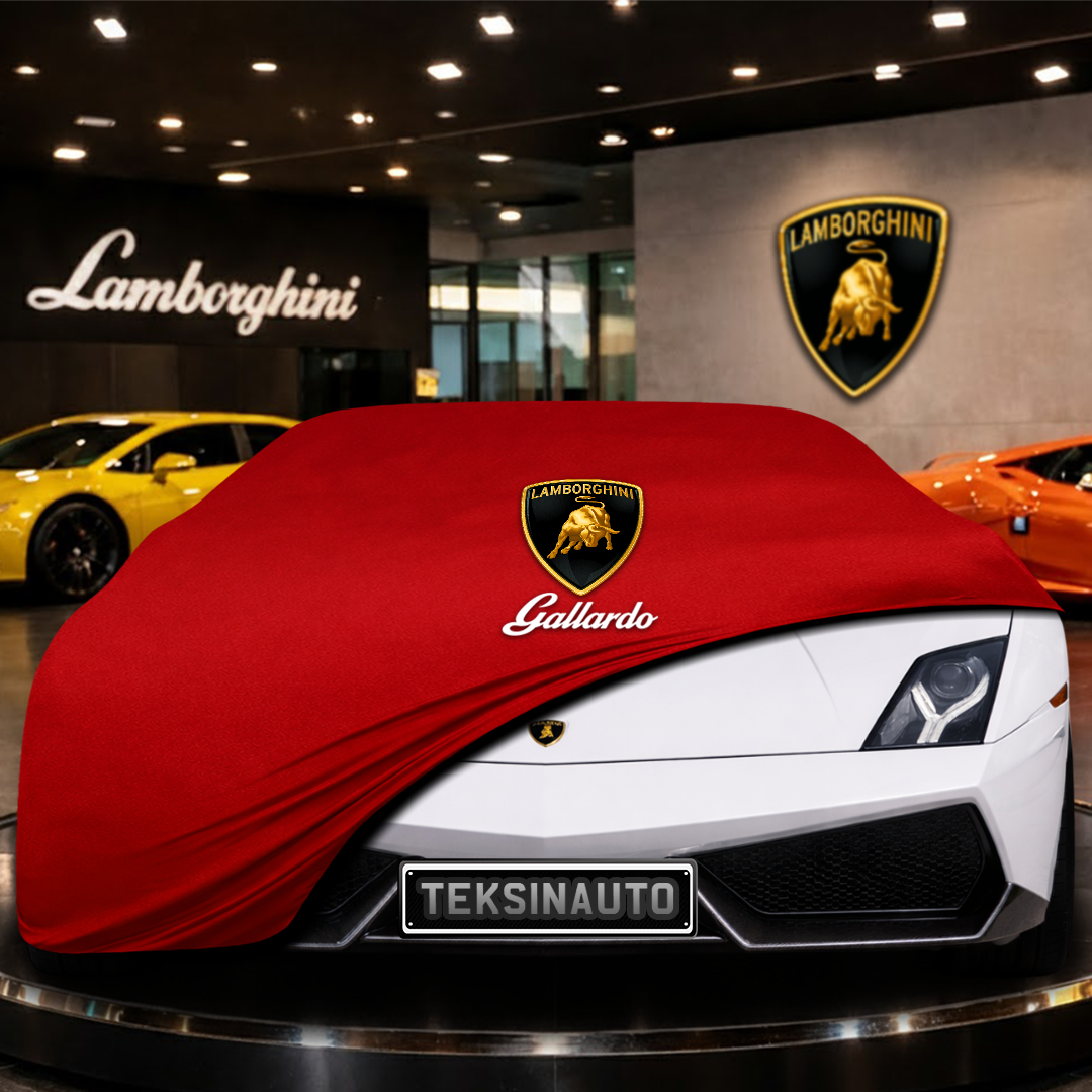 Lamborghini Gallardo LP 570-4 (2010-2013) Custom Fit Indoor Car Cover Soft Stretch Black Gray Blue Red Dust Protection Garage Cover Laser Cut + Bag
