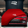 VOLKSWAGEN GOLF 8 (2020-) Custom Fit Indoor Car Cover Soft Stretch Black Gray Blue Red Dust Protection Garage Cover Laser Cut + Bag