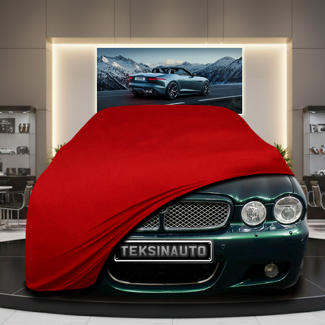 Jaguar XJ (X358) (2007-2009) Custom Fit Indoor Car Cover Soft Stretch Black Gray Blue Red Dust Protection Garage Cover Laser Cut + Bag