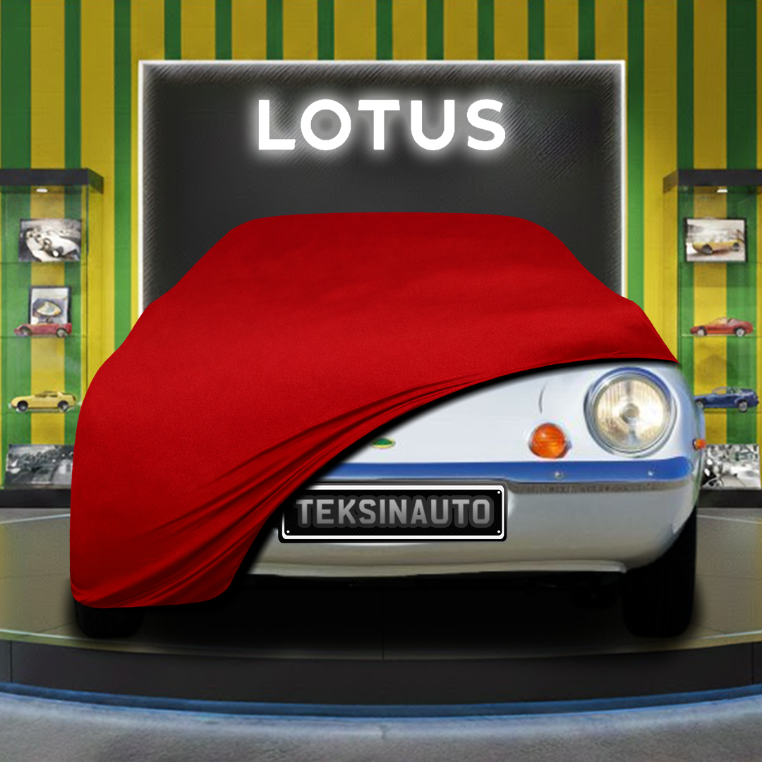 Lotus Europa (1970-2010) Custom Fit Indoor Car Cover Soft Stretch Black Gray Blue Red Dust Protection Garage Cover Laser Cut + Bag