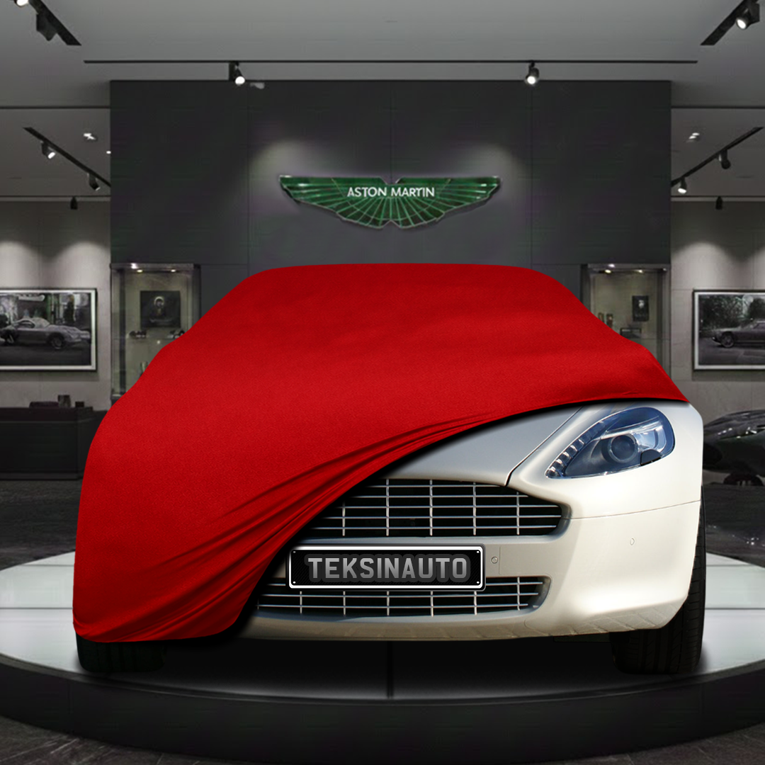 ASTON MARTİN RAPİDE 2010-2013 Custom Fit Indoor Car Cover Soft Stretch Black Gray Blue Red Dust Protection Garage Cover Laser Cut + Bag