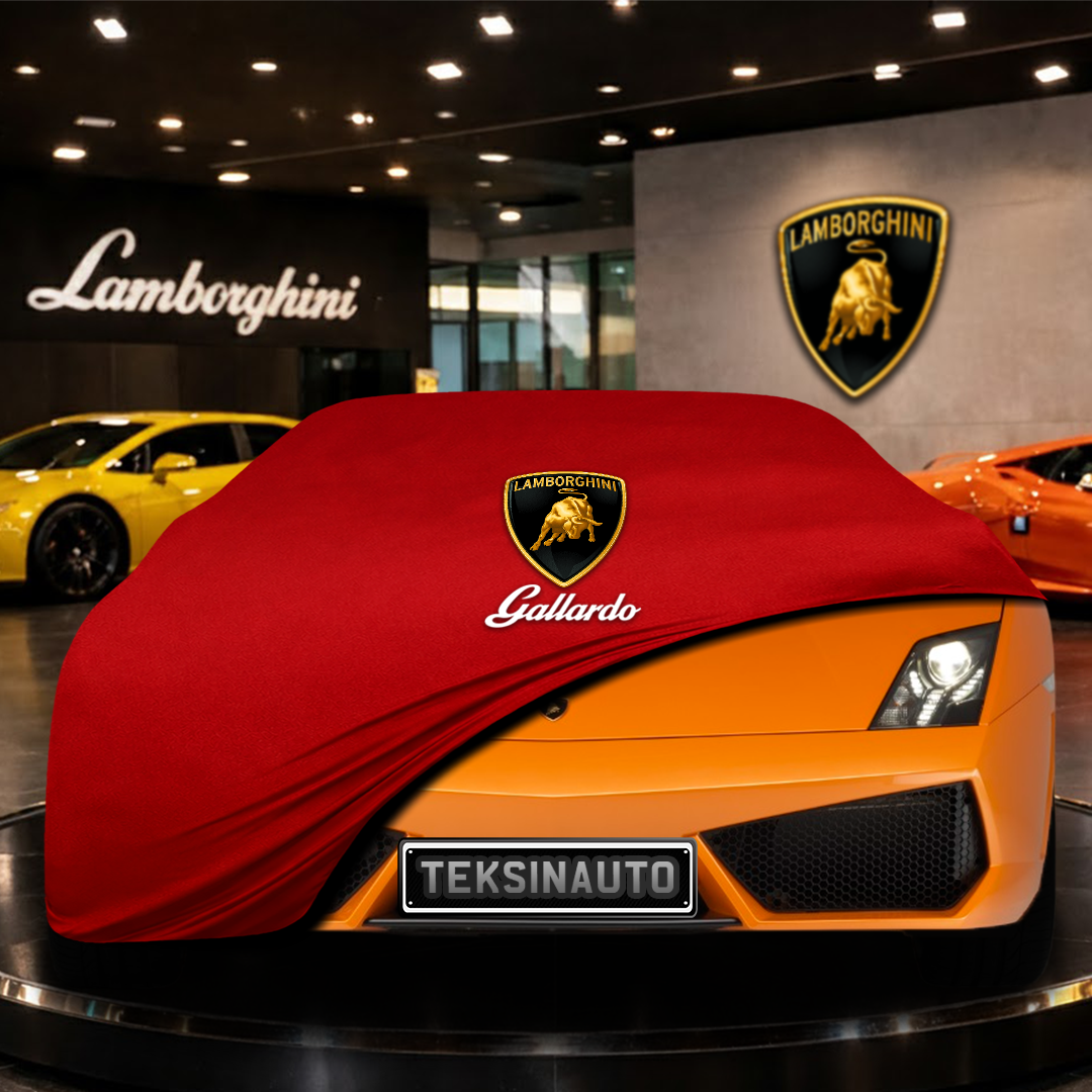Lamborghini Gallordo Coupe (2003-2008) Indoor Car Cover Custom Fit, Black, Gray, Blue, Red Color