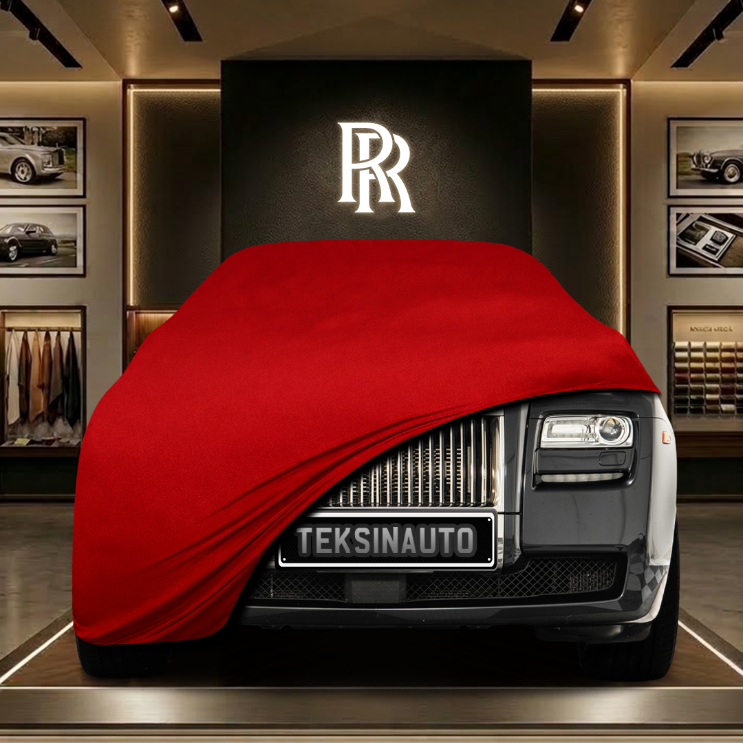 Rolls Royce Ghost 1 (2009-2020) Custom Fit Indoor Car Cover Soft Stretch Black Gray Blue Red Dust Protection Garage Cover Laser Cut + Bag