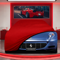 Ferrari 612 Custom Fit Indoor Car Cover Soft Stretch Black Gray Blue Red Dust Protection Garage Cover Laser Cut + Bag