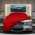 Jaguar XJ (X350) (2003-2006) Custom Fit Indoor Car Cover Soft Stretch Black Gray Blue Red Dust Protection Garage Cover Laser Cut + Bag