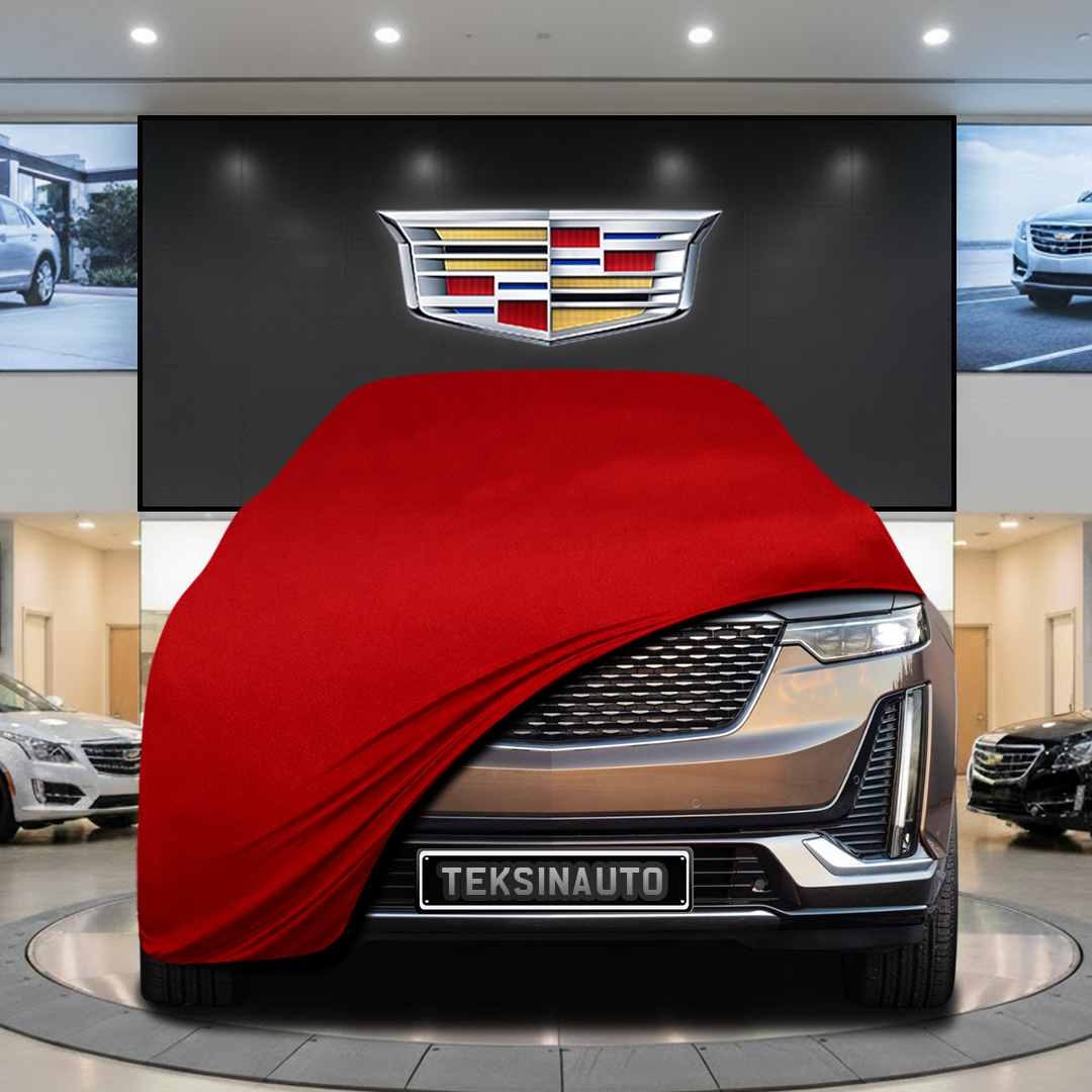 Cadillac XT6 (2019-) Custom Fit Indoor Car Cover Soft Stretch Black Gray Blue Red Dust Protection Garage Cover Laser Cut + Bag