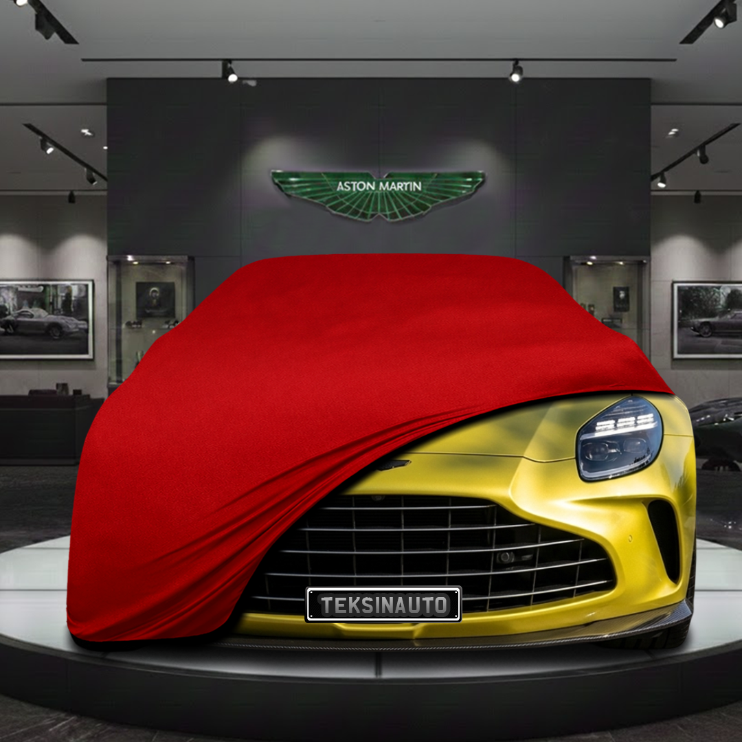ASTON MARTİN V8 VANTAGE 2024- Custom Fit Indoor Car Cover Soft Stretch Black Gray Blue Red Dust Protection Garage Cover Laser Cut + Bag