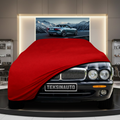 JAGUAR XJ X300 1994-1997 Custom Fit Indoor Car Cover Soft Stretch Black Gray Blue Red Dust Protection Garage Cover Laser Cut + Bag