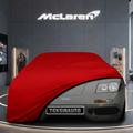McLaren LM (1995-2000) Custom Fit Indoor Car Cover Soft Stretch Black Gray Blue Red Dust Protection Garage Cover Laser Cut + Bag