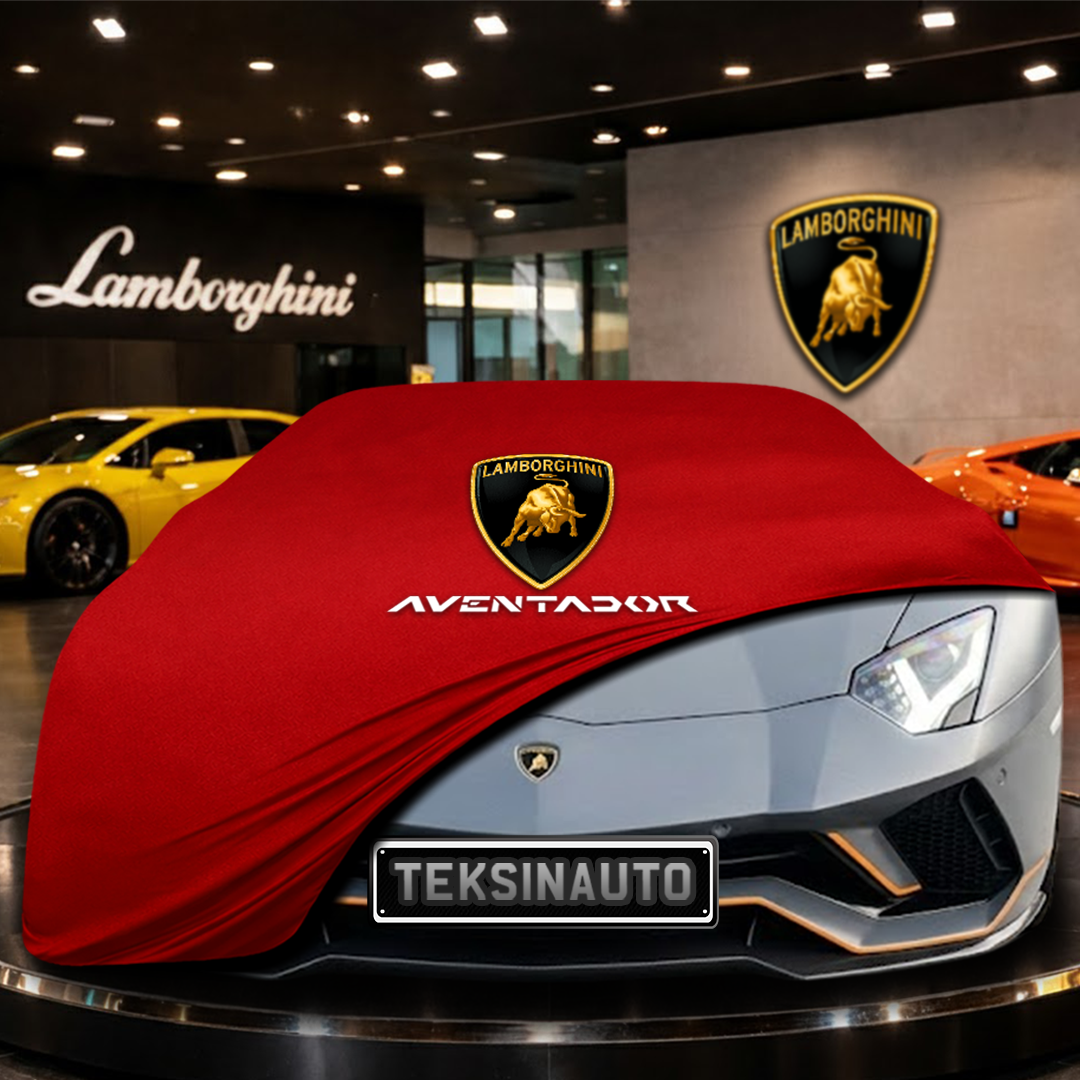 Lamborghini Aventador LP780-4 (2021-) Indoor Car Cover Custom Fit, Black, Gray, Blue, Red Color