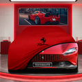 Ferrari Roma Custom Fit Indoor Car Cover Soft Stretch Black Gray Blue Red Dust Protection Garage Cover Laser Cut + Bag