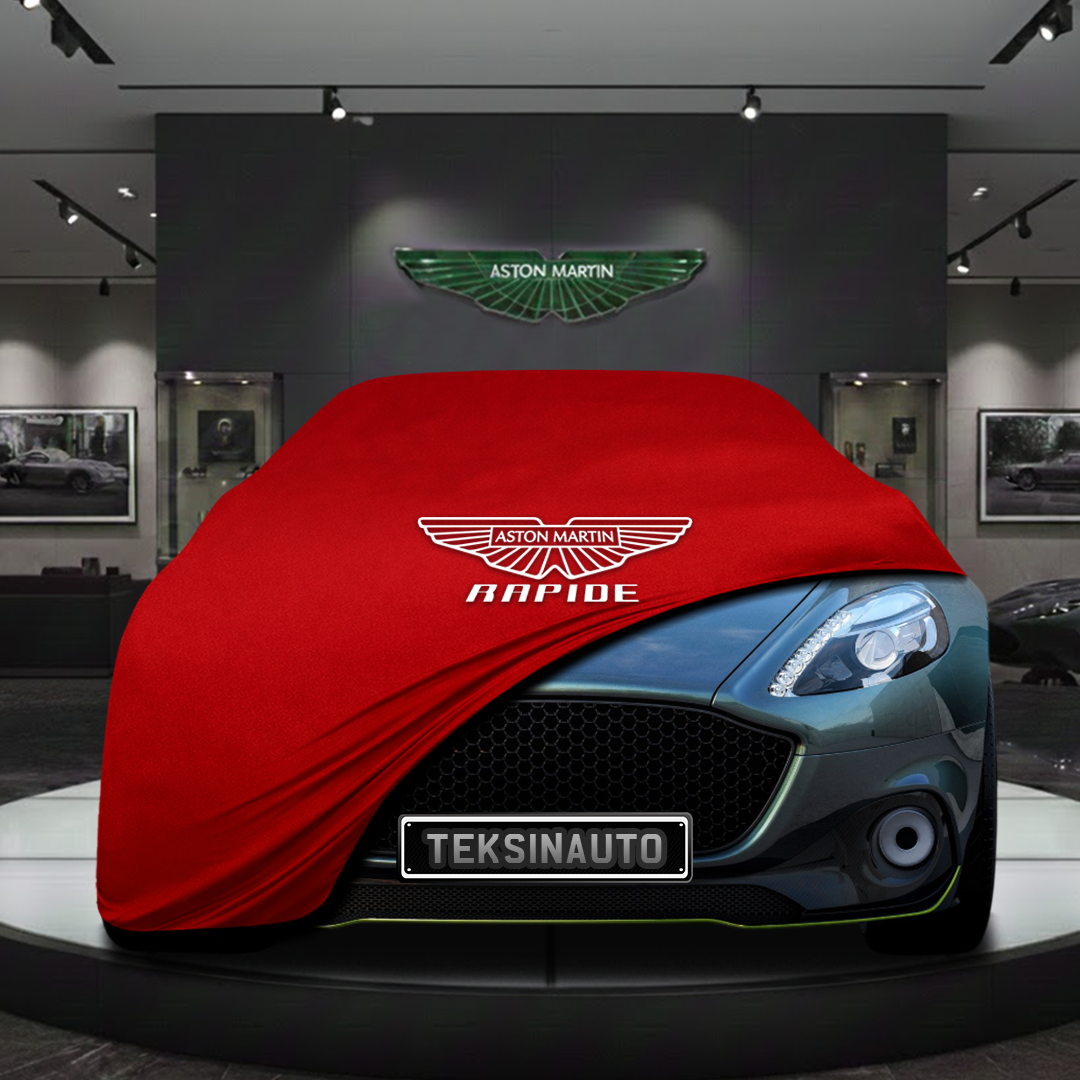 ASTON MARTİN RAPİDE AMR 2018-2020 Custom Fit Indoor Car Cover Soft Stretch Black Gray Blue Red Dust Protection Garage Cover Laser Cut + Bag