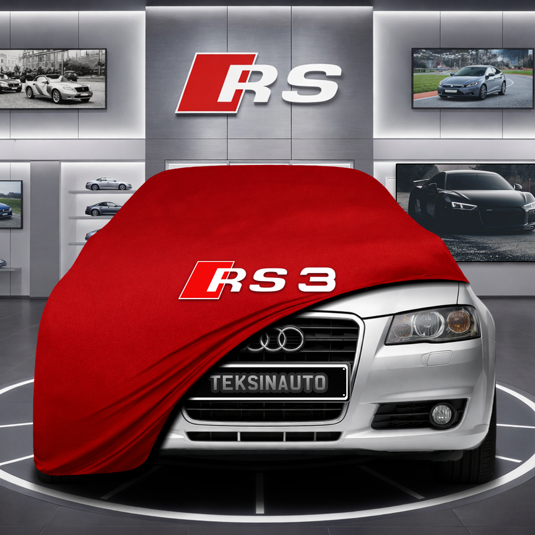 AUDİ A3 8P Custom Fit Indoor Car Cover Soft Stretch Black Gray Blue Red Dust Protection Garage Cover Laser Cut + Bag