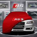 AUDİ A3 8P Custom Fit Indoor Car Cover Soft Stretch Black Gray Blue Red Dust Protection Garage Cover Laser Cut + Bag