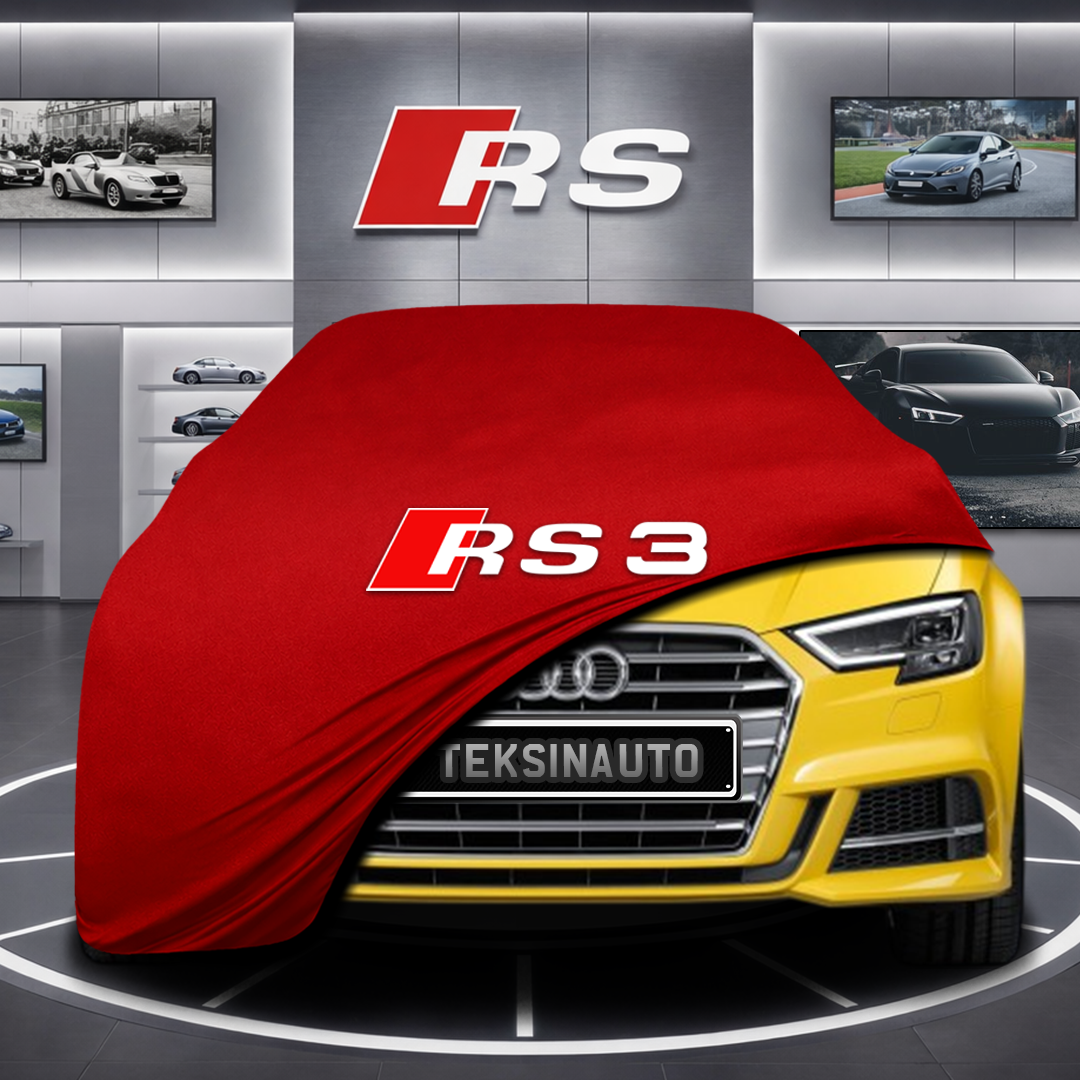 AUDİ A3 8V Custom Fit Indoor Car Cover Soft Stretch Black Gray Blue Red Dust Protection Garage Cover Laser Cut + Bag