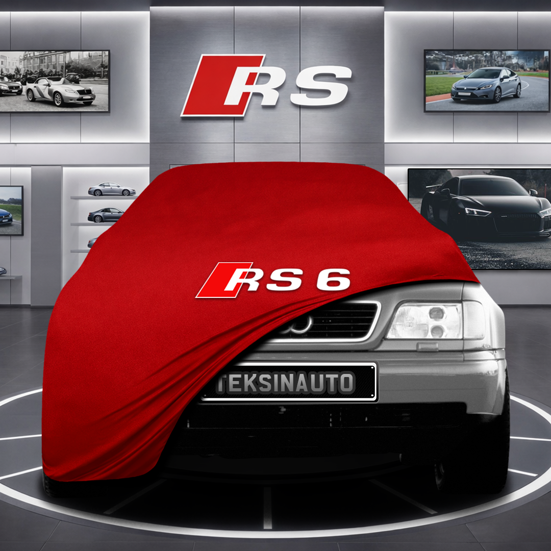 AUDİ A6 C4 Custom Fit Indoor Car Cover Soft Stretch Black Gray Blue Red Dust Protection Garage Cover Laser Cut + Bag