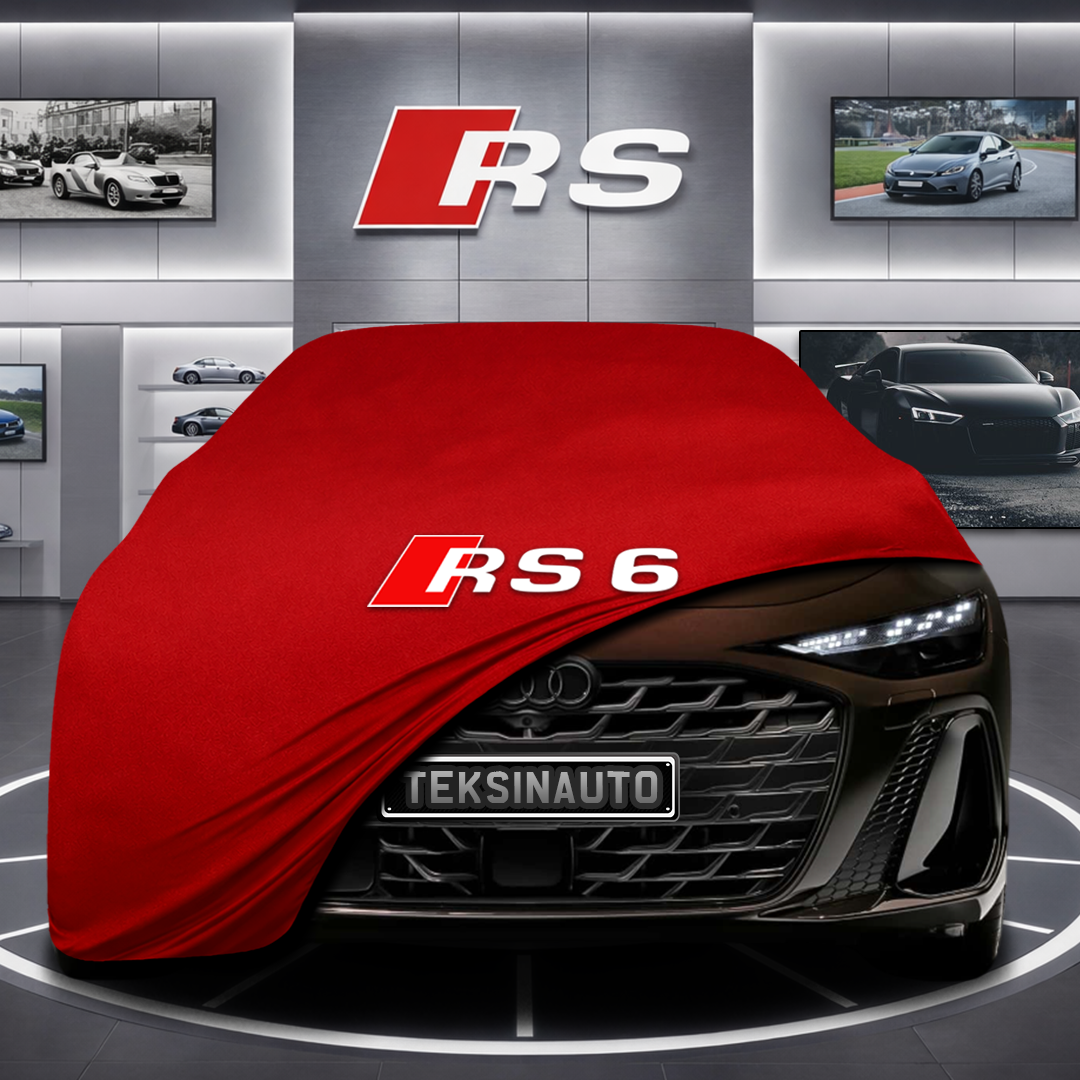 AUDİ A6 C9 Custom Fit Indoor Car Cover Soft Stretch Black Gray Blue Red Dust Protection Garage Cover Laser Cut + Bag