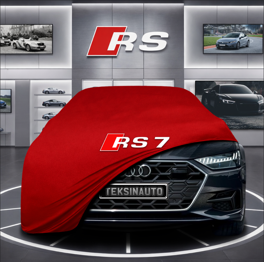 AUDİ A7 C8 Custom Fit Indoor Car Cover Soft Stretch Black Gray Blue Red Dust Protection Garage Cover Laser Cut + Bag