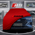 AUDİ Q8 E-TRON GE Custom Fit Indoor Car Cover Soft Stretch Black Gray Blue Red Dust Protection Garage Cover Laser Cut + Bag