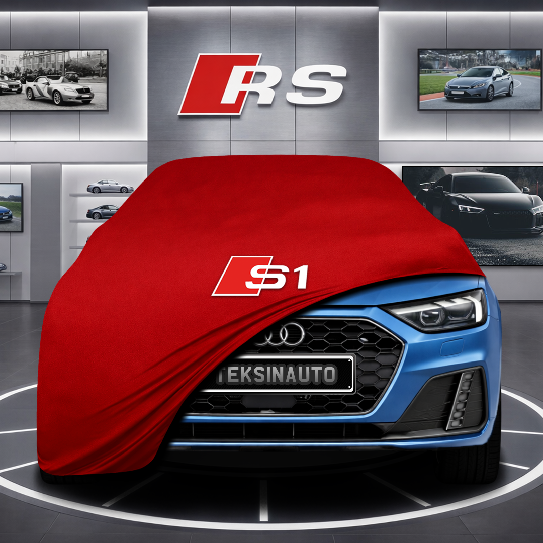 AUDİ A1 GB SPORTBACK 2018- Custom Fit Indoor Car Cover Soft Stretch Black Gray Blue Red Dust Protection Garage Cover Laser Cut + Bag