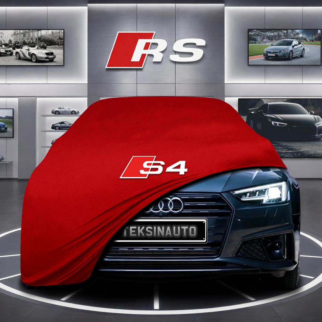 AUDİ A4 ALLROAD B9 8W Custom Fit Indoor Car Cover Soft Stretch Black Gray Blue Red Dust Protection Garage Cover Laser Cut + Bag