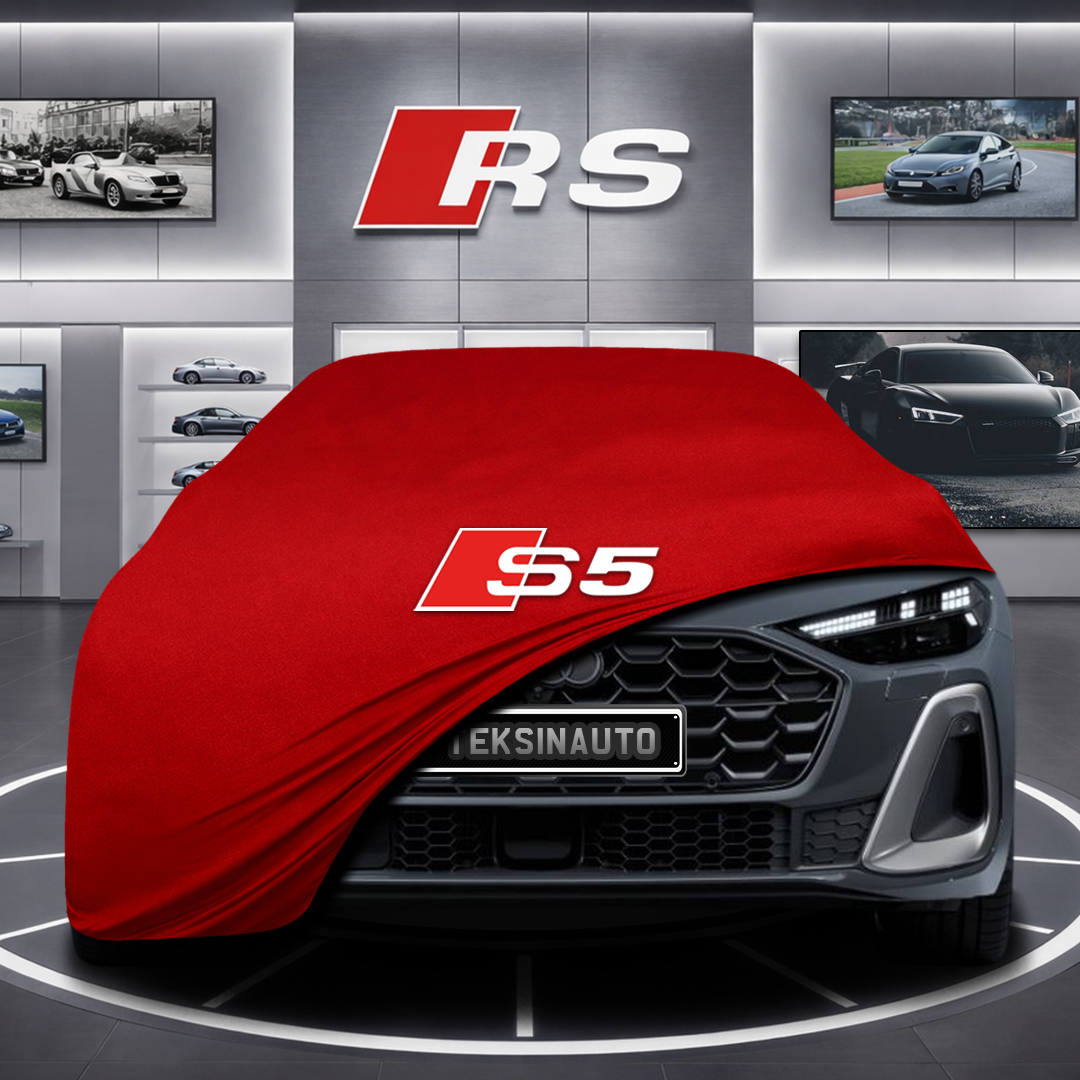 AUDİ A5 B10 Custom Fit Indoor Car Cover Soft Stretch Black Gray Blue Red Dust Protection Garage Cover Laser Cut + Bag
