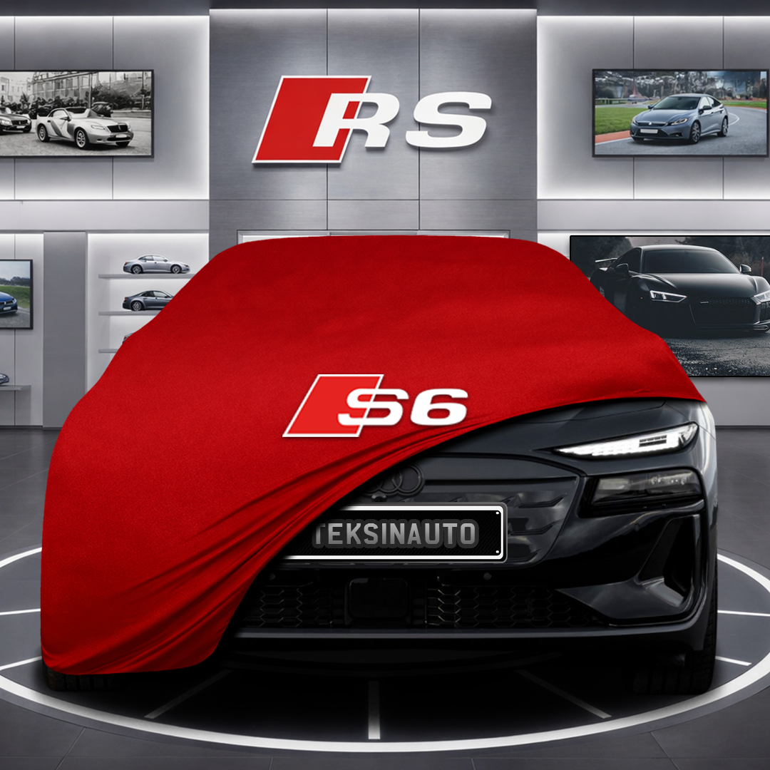 AUDİ A6 SPORTBACK E-TRON GH 2024- Custom Fit Indoor Car Cover Soft Stretch Black Gray Blue Red Dust Protection Garage Cover Laser Cut + Bag