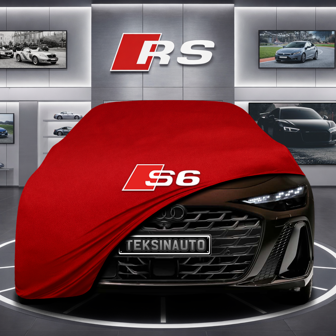 AUDİ A6 C9 Custom Fit Indoor Car Cover Soft Stretch Black Gray Blue Red Dust Protection Garage Cover Laser Cut + Bag