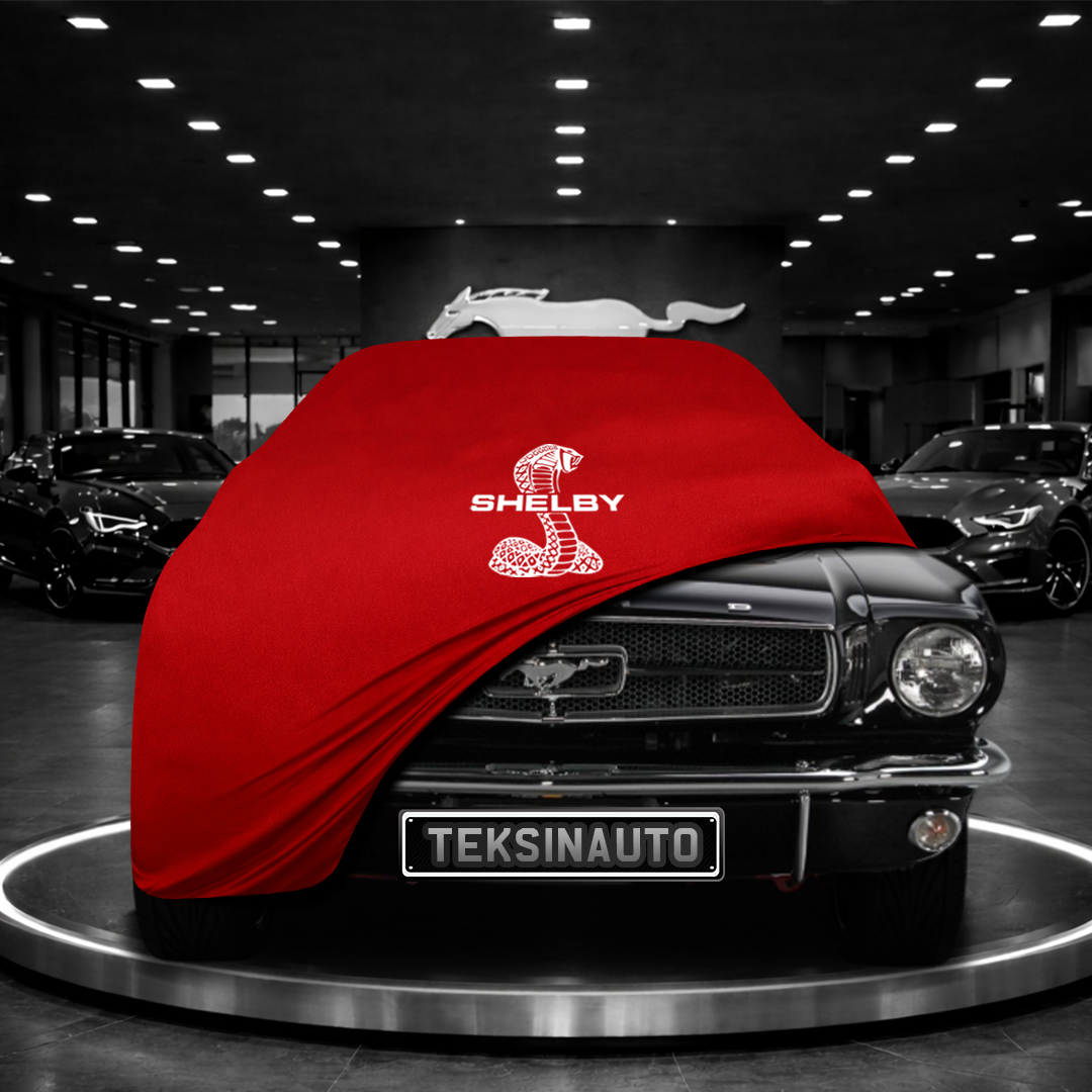 MUSTANG 1 MY 64 1964-1973 Custom Fit Indoor Car Cover Soft Stretch Black Gray Blue Red Dust Protection Garage Cover Laser Cut + Bag