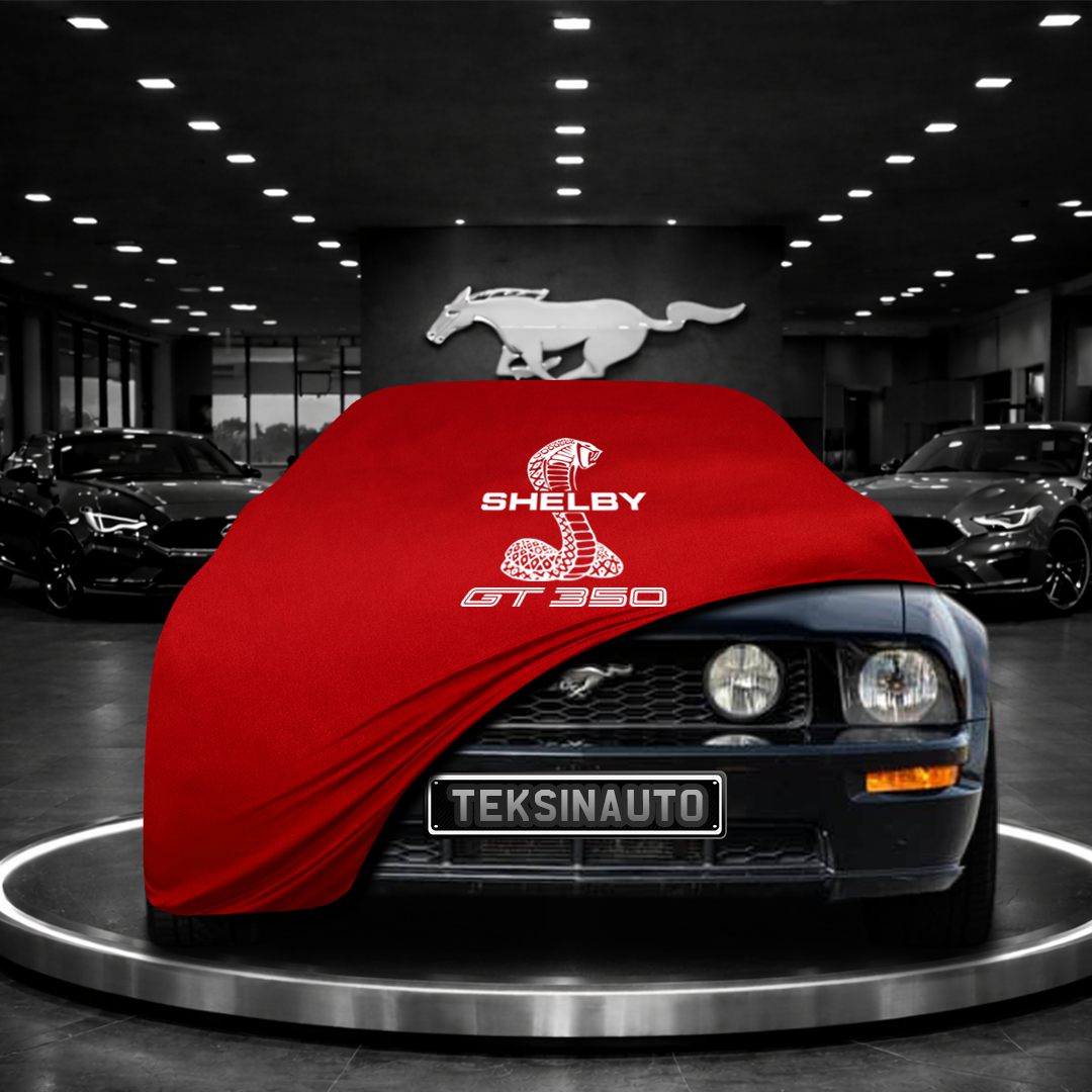 MUSTANG 5 2005-2014 Custom Fit Indoor Car Cover Soft Stretch Black Gray Blue Red Dust Protection Garage Cover Laser Cut + Bag