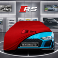 AUDİ R8 COUPE 4S Custom Fit Indoor Car Cover Soft Stretch Black Gray Blue Red Dust Protection Garage Cover Laser Cut + Bag