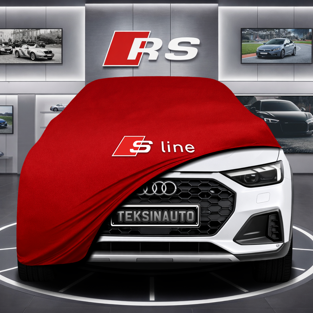 AUDİ A1 ALLSTREET 2022- Custom Fit Indoor Car Cover Soft Stretch Black Gray Blue Red Dust Protection Garage Cover Laser Cut + Bag