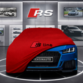 AUDİ TTS 8S Custom Fit Indoor Car Cover Soft Stretch Black Gray Blue Red Dust Protection Garage Cover Laser Cut + Bag