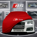 AUDİ A4 AVANT B6 8E Custom Fit Indoor Car Cover Soft Stretch Black Gray Blue Red Dust Protection Garage Cover Laser Cut + Bag