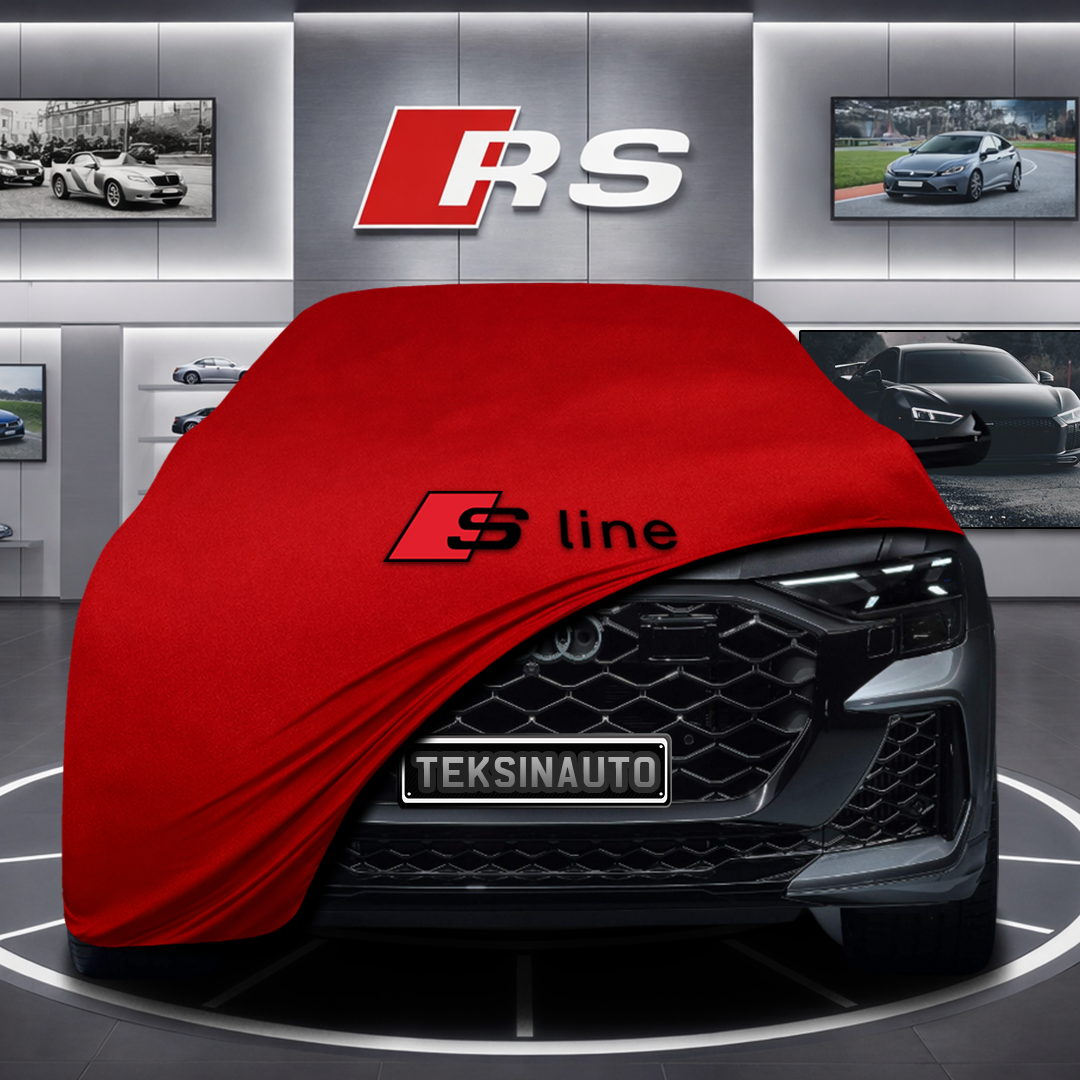 AUDİ Q8 4M Custom Fit Indoor Car Cover Soft Stretch Black Gray Blue Red Dust Protection Garage Cover Laser Cut + Bag