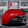 AUDİ A5 B10 Custom Fit Indoor Car Cover Soft Stretch Black Gray Blue Red Dust Protection Garage Cover Laser Cut + Bag