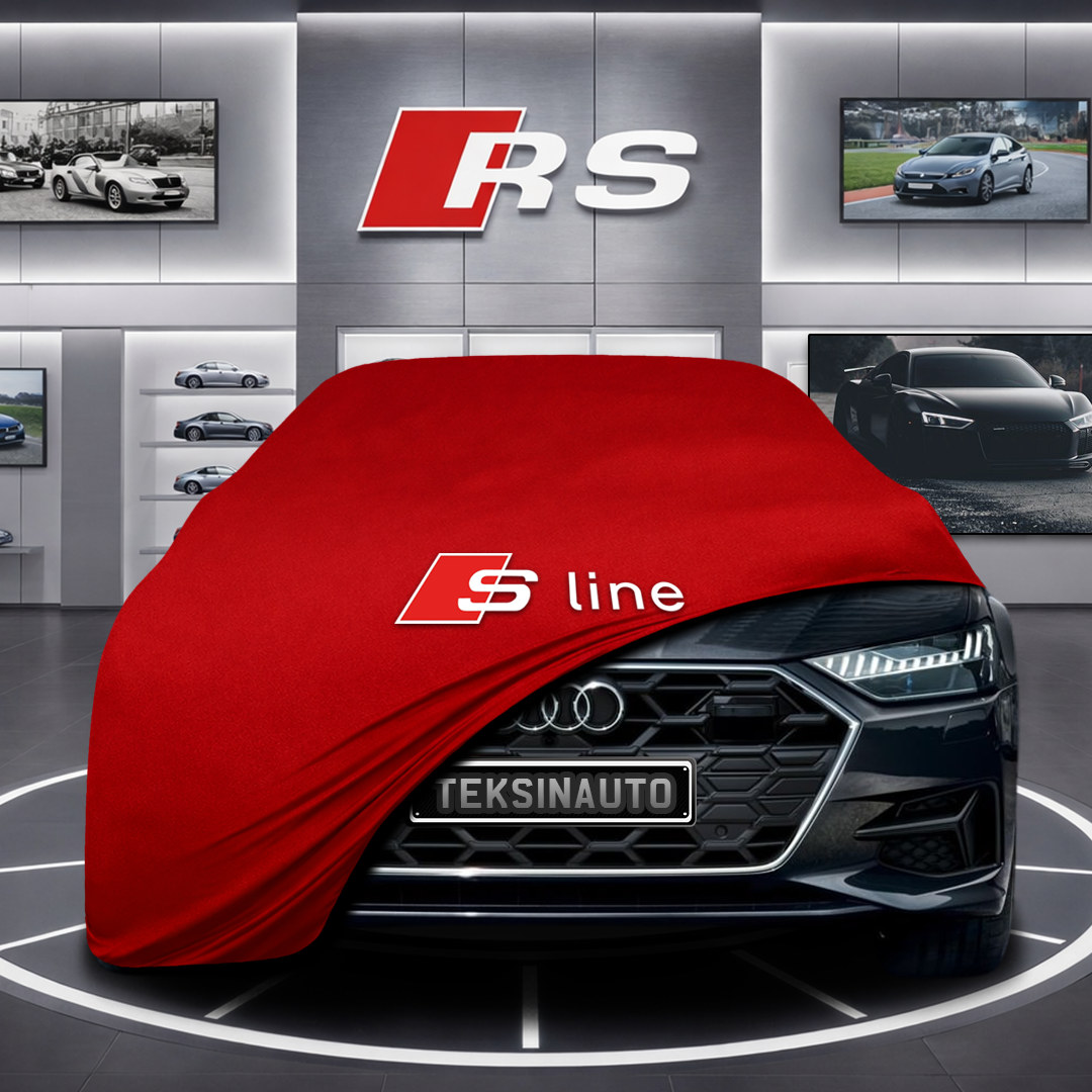 AUDİ A7 C8 Custom Fit Indoor Car Cover Soft Stretch Black Gray Blue Red Dust Protection Garage Cover Laser Cut + Bag