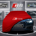 AUDİ A4 ALLROAD B9 8W Custom Fit Indoor Car Cover Soft Stretch Black Gray Blue Red Dust Protection Garage Cover Laser Cut + Bag