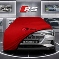 AUDİ E-TRON GE 2018-2022 Custom Fit Indoor Car Cover Soft Stretch Black Gray Blue Red Dust Protection Garage Cover Laser Cut + Bag
