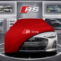 AUDİ A6 AVANT E-TRON GH 2024- Custom Fit Indoor Car Cover Soft Stretch Black Gray Blue Red Dust Protection Garage Cover Laser Cut + Bag