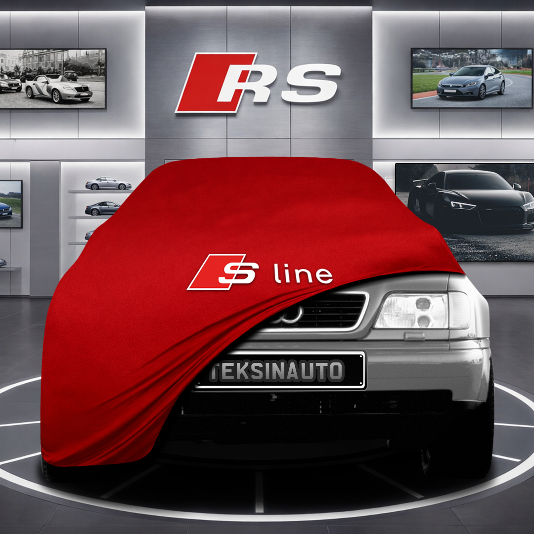 AUDİ A6 C4 Custom Fit Indoor Car Cover Soft Stretch Black Gray Blue Red Dust Protection Garage Cover Laser Cut + Bag
