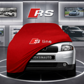 AUDİ A2 TYP 8Z 2000-2005 Custom Fit Indoor Car Cover Soft Stretch Black Gray Blue Red Dust Protection Garage Cover Laser Cut + Bag