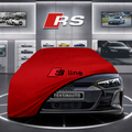 AUDİ E-TRON GT 2021-2024 Custom Fit Indoor Car Cover Soft Stretch Black Gray Blue Red Dust Protection Garage Cover Laser Cut + Bag