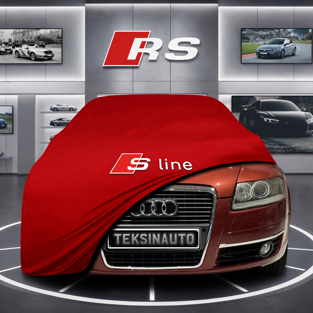 AUDİ A6 C6 Custom Fit Indoor Car Cover Soft Stretch Black Gray Blue Red Dust Protection Garage Cover Laser Cut + Bag
