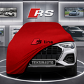 AUDİ Q5 FY Custom Fit Indoor Car Cover Soft Stretch Black Gray Blue Red Dust Protection Garage Cover Laser Cut + Bag