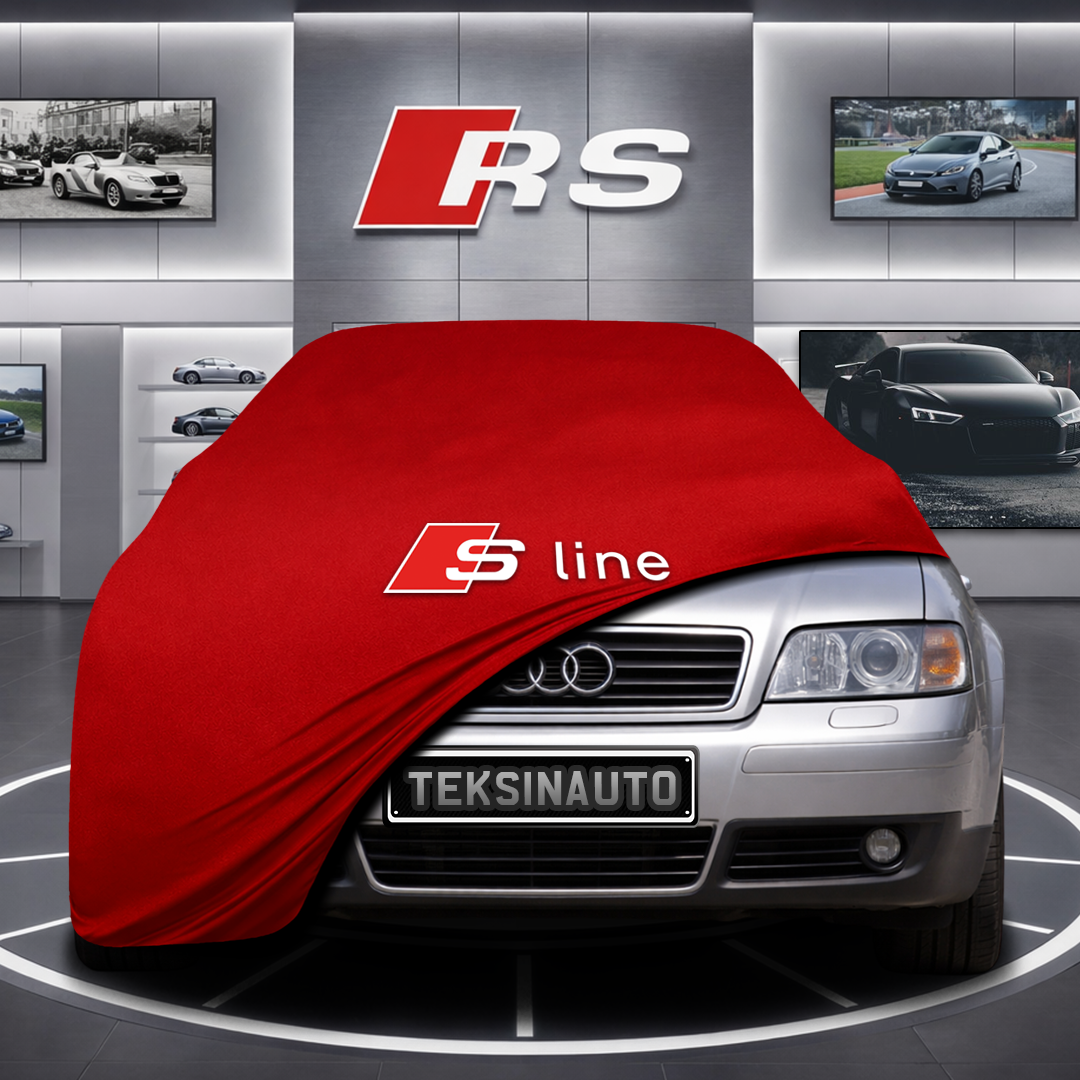 AUDİ A6 C5 Custom Fit Indoor Car Cover Soft Stretch Black Gray Blue Red Dust Protection Garage Cover Laser Cut + Bag