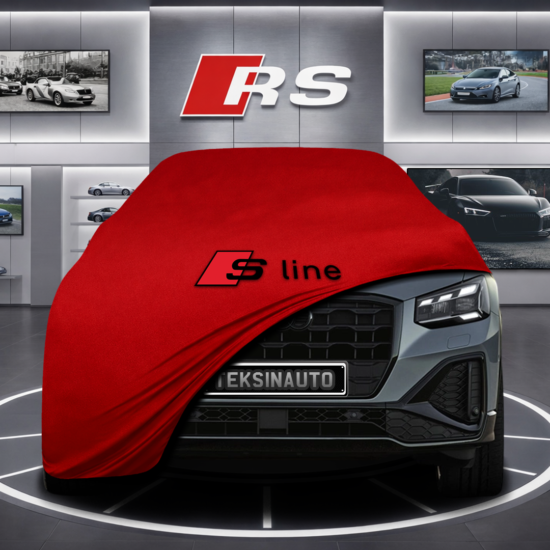 AUDİ Q2 Custom Fit Indoor Car Cover Soft Stretch Black Gray Blue Red Dust Protection Garage Cover Laser Cut + Bag